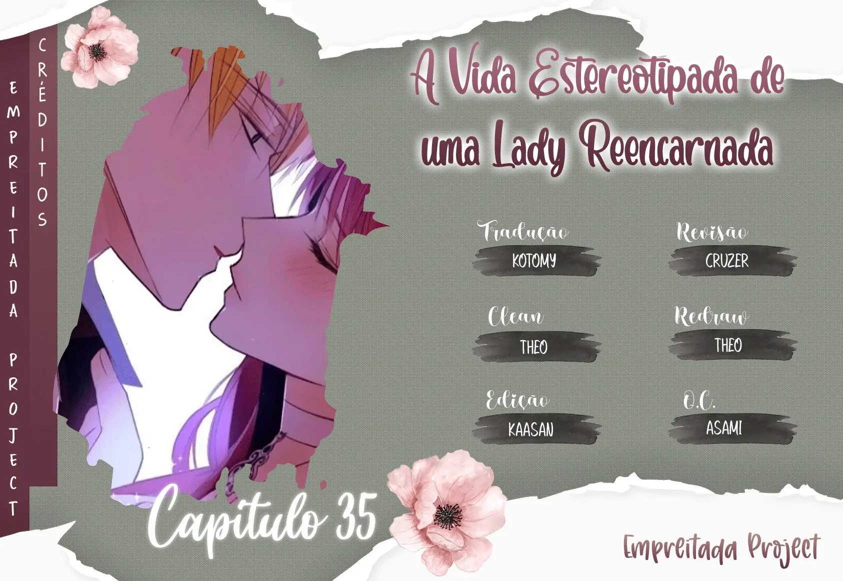 A Vida Estereotipada de uma Lady Reencarnada (Completo)-Chapter 35